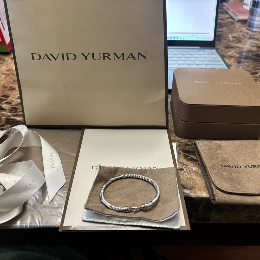 David Yurman Buckle Classic Cable Bracelet